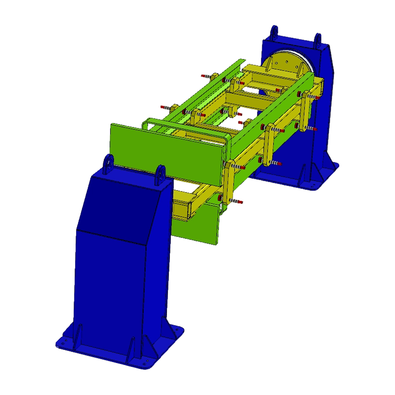 Posicionador de soldadura de doble columna de 600 kg