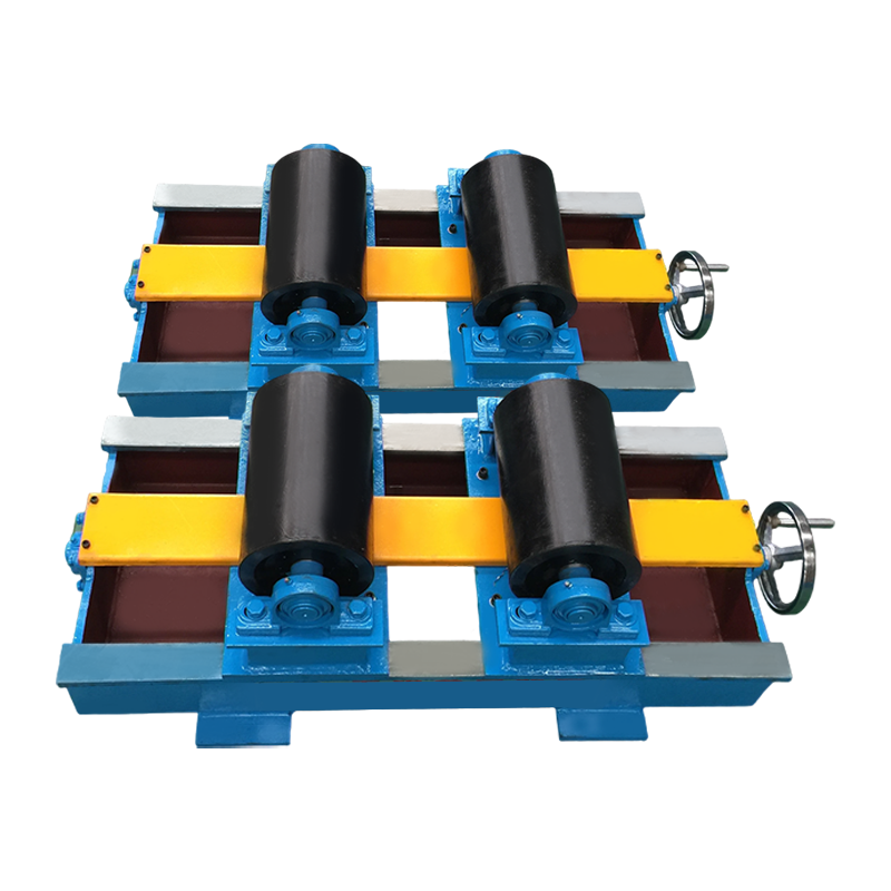 Rotador de soldadura ajustable con tornillo de avance 2T, tipo ensanchado