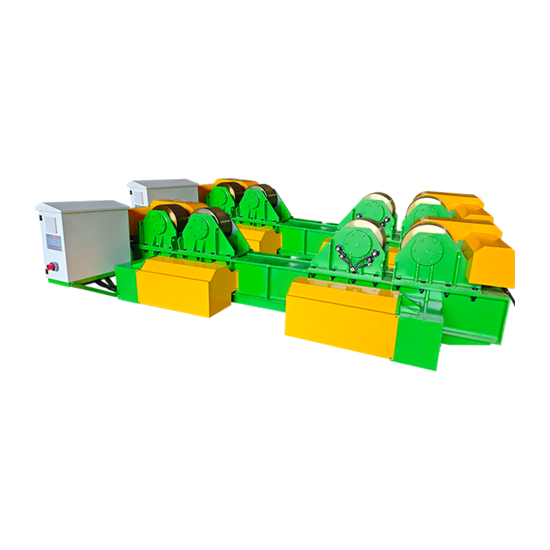 Rotador de soldadura de montaje 40T con movimiento orbital manual de elevación hidráulica