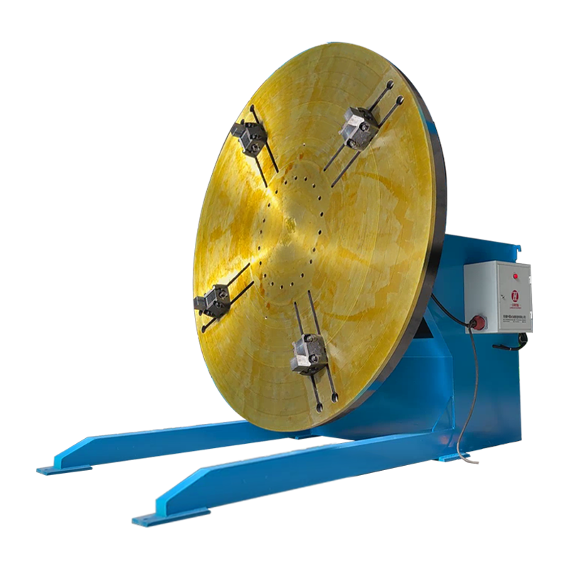 Posicionador de soldadura convencional 3T con mandriles de torno verticales adicionales